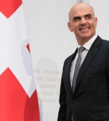 До Києва прибув президент Швейцарії