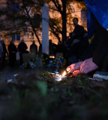 Українська громада в Угорщині та гості із Закарпаття вшанували в Будапешті дев’яності роковини Голодомору