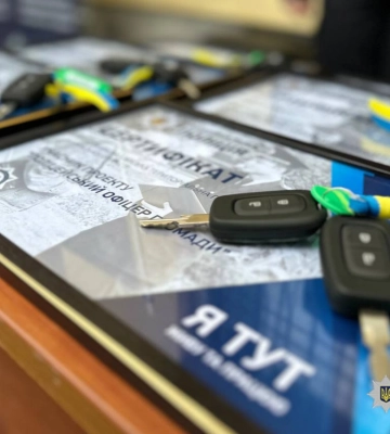 Ще шість громад Черкащини отримали своїх поліцейських офіцерів
