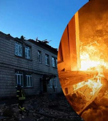 У кількох районах Києва впали уламки дронів: є загорання в приміщенні дитсадка