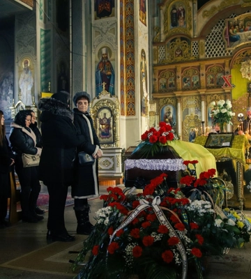 Мукачево попрощалося з полеглим Героєм України Олександром Керекеш