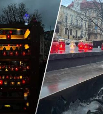 Львів’яни вшанували пам’ять жертв голодоморів. Фото дня