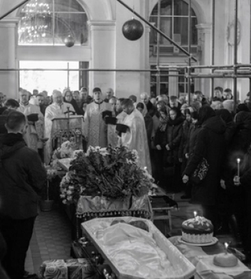 У Луцьку попрощалися з Героями Артемом Одінцовим та Олександром Бортніком