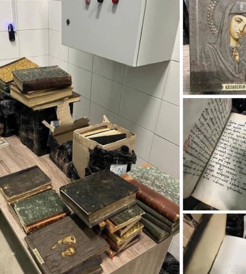 Громадяни України намагались вивезти до Румунії антикварні книги  XVIII-XIX ст.