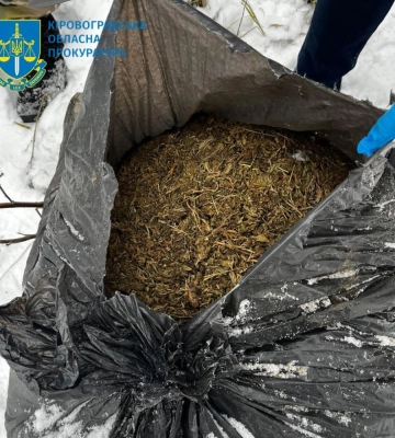 На Кіровоградщині у банди наркодилерів вилучено 370 кілограмів канабісу (ФОТО)