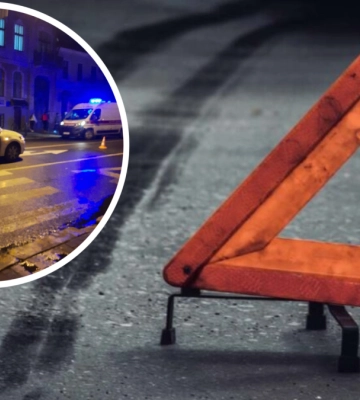 В центрі Івано-Франківська таксист збив пішохода