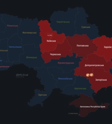 Росіяни знову запустили по Україні ударні безпілотники