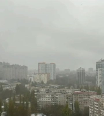 На півдні Одещини випав сніг, на двох трасах тимчасово перекрили рух для вантажівок