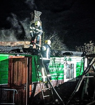 У Луцькому районі через недолік димаря спалахнула пожежа