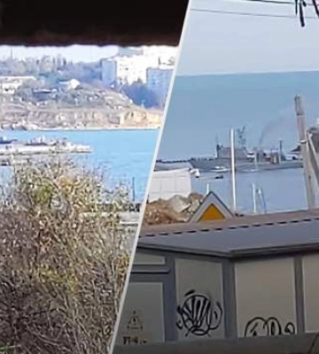 В &quot;Атеш&quot; показали, где оккупанты прячут свои корабли в Севастополе. Фото
