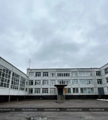 На Салтовке в Харькове ремонтируют гимназию