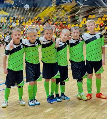 Гравці футбольної академії «Лідер» - переможці Ruh kids U9