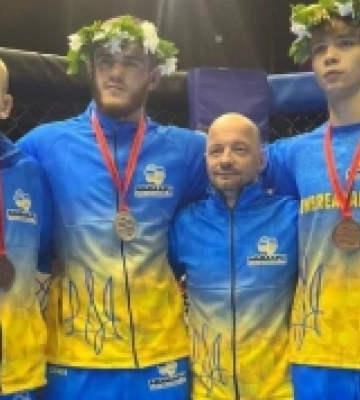 Волиняни завоювали золото й дві бронзи на Чемпіонаті світу зі змішаних єдиноборств