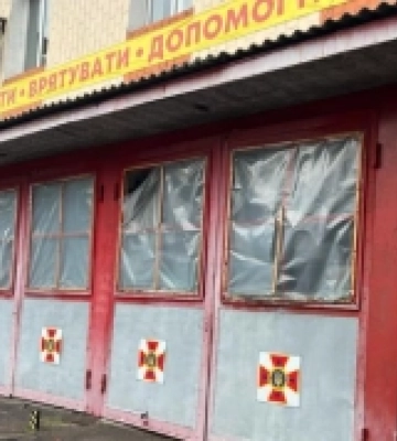 Унаслідок ворожого обстрілу пошкоджені два пожежно-рятувальні підрозділи на Донеччині та Запоріжжі
