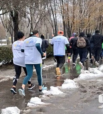 У Кривому Розі пройшов забіг у рамках «16 днів активізму проти гендерно зумовленого насильства»