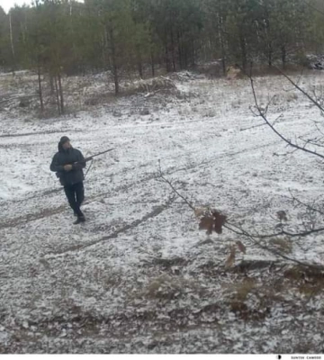 Браконьєр потрапив у фотопастку лісівників