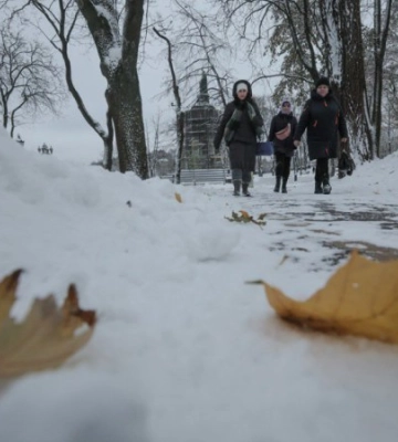 В понедельник в Киеве обещают сильные снегопады - прогноз на завтра