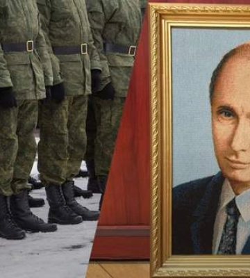 В Мариуполе таинственно погибли российские военные: рядом нашли портрет Путина