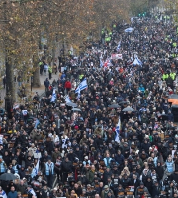 У Лондоні пройшов багатотисячний марш проти антисемітизму