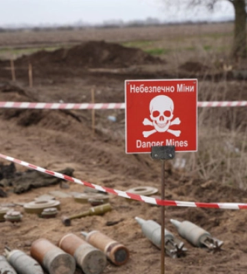 В Україні провели перше гуманітарне розмінування лісового масиву