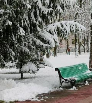 Полтаву замітає снігом ФОТО