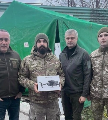 Громада з Волині закупила самоскид на потреби військових