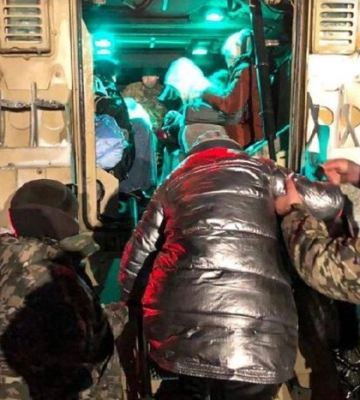 Бійці Національної гвардії рятують постраждалих від негоди на Одещині 