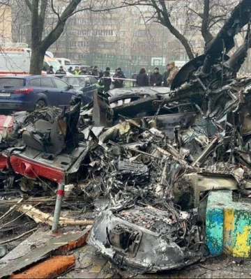 ДБР завершило розслідування авіакатастрофи у Броварах, де загинуло керівництво МВС