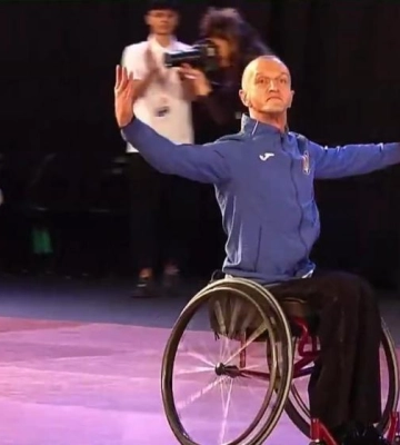 Рівнянин Іван Сівак здобув три медалі на чемпіонаті світу зі спортивних танців на візках