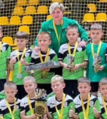 Юні «лідери» з Рівного лише з трьома пропущеними вибороли золото «Ruh Kids Cup» U-9
