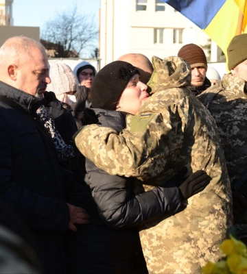 Рівне попрощалося з захисником, який до війни проектував будинки