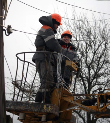 Хуртовина на Харківщині частково знеструмила 10 населених пунктів: дані обленерго