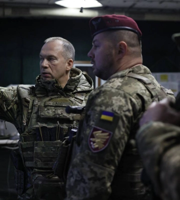 Сирський розповів про бої на Куп’янському, Лиманському та Бахмутському напрямках