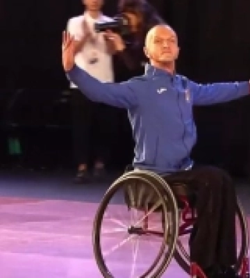 Рівнянин Іван Сівак здобув три медалі на чемпіонаті світу зі спортивних танців на візках