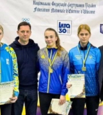 Миколаївські фехтувальники здобули медалі на кадетському Чемпіонаті України