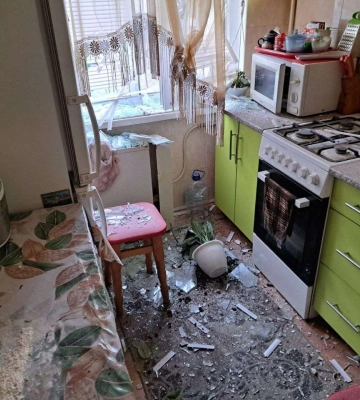 Россияне ранили женщину в Никополе