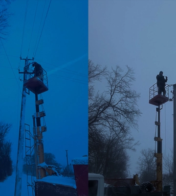 Ще 9 населених пунктів залишається без електропостачання на Черкащині