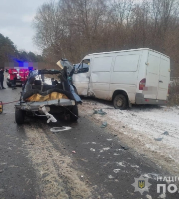 На Волині у жахливій аварії загинуло двоє людей. Фото