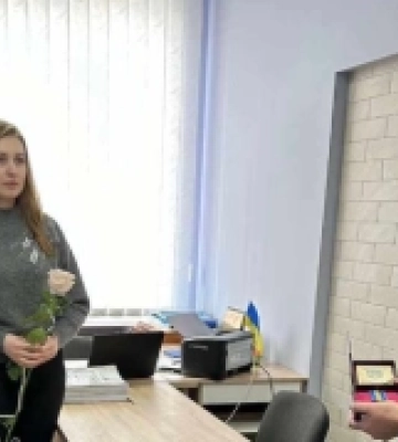 На Волині орден загиблого військового вручили його сестрі