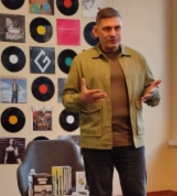 Журналіст Андрій Цаплієнко презентував у Рівному свої книги. ФОТО