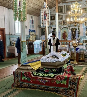 Воював на Донеччині, але раптово помер на Волині: «на щиті» привезли тіло Героя Володимира Супруна. Відео
