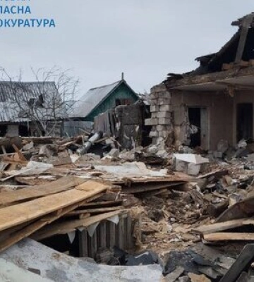 Унаслідок обстрілу окупантами Сумщини 3 людини загинули, зокрема дитина, та ще 3 зазнали поранень. ФОТОрепортаж