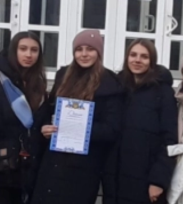 Куснищанські ліцеїстки стали призерками обласного турніру юних економістів
