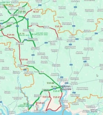 Служба відновлення та розвитку інфраструктури у Миколаївській області знімає обмеження руху для легкового транспорту
