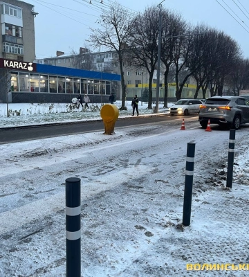 У центрі Луцька водій «лексуса» збив 11-річну дівчинку