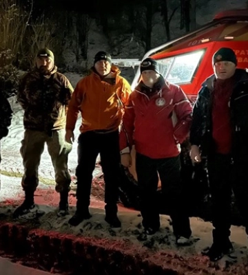 На Закарпатті у горах та вздовж Тиси прикордонники з рятувальниками шукали двох осіб