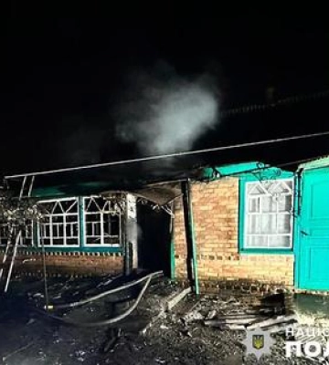 На Полтавщині під час пожежі загинув чоловік