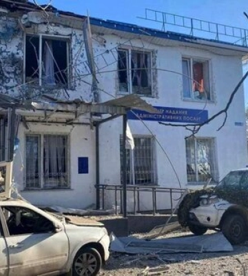 ЗСУ вдарили по будівлі на окупованій Херсонщині, де проходила нарада рашистів. Ліквідовано 5 високопосадовців, - ЦНС. ФОТОрепортаж