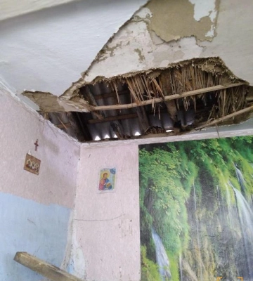 На Одещині люди самотужки гасили пожежу — рятувальники не змогли приїхати через негоду