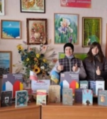 Бібліотека на Миколаївщині  отримала польські книжки